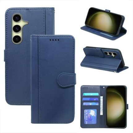Galaxy S25手帳型ケース  合成革ケース スタンド機能 Galaxy S25 Edge 合成革ケース  スマホケース 全7色 SKU:IPC02102025020LS