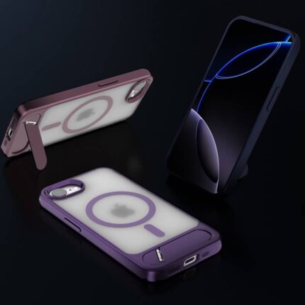 iPhone 16e 2in1 PC+TPU ケース  全面保護 ロット要求有り magsafe対応ケース スタンド機能 iPhone 16eケース 耐衝撃 保護ケース スマホケース  全6色 SKU:IPC02172025015LS