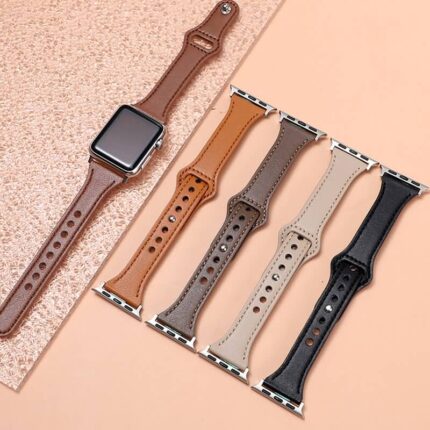 38/40/41/ 42mm Apple Watch  本革製 ベルト アップルウォッチ バンド ベルト Apple Watch44/45/46/49mm 交換ベルト 全10色 SKU:IPC03012025091