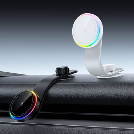 Magsafe対応 車載ホルダー 360度回転   吸着式スマホホルダー 超強吸着力 マグネット式車載ホルダー ダッシュボードホルダー 全機種対応  全2色 SKU:IPC03072025056