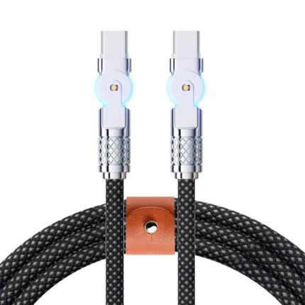 Type-c to Type-c 充電ケーブル PD快速充電 急速充電 ケーブル 1m 2mナイロン素材 USB Type-Cケーブル 高耐久 断線防止 充電ケーブル 全3色 SKU:IPC03092025001