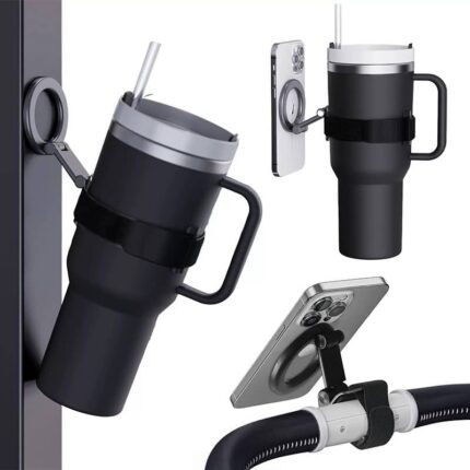 MagSafe マグネット スマホホルダードリンクホルダー マジックテープ ホルダー 磁気吸着 magsafe対応 スタンド  強磁力スマホスタンド SKU:IPC03252025062